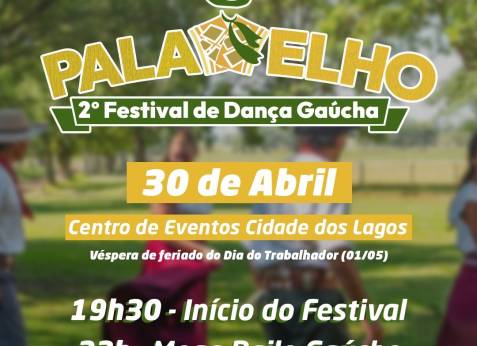 Estão abertas as inscrições para o 2º Festival de Dança Gaúcha Pala Velho de Guarapuava