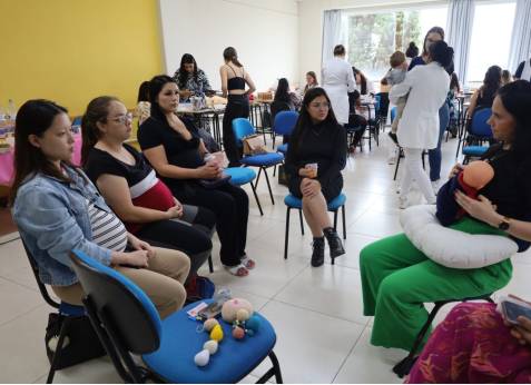 Secretaria de Saúde realiza o primeiro encontro de participantes do projeto Mães em Rede de 2024