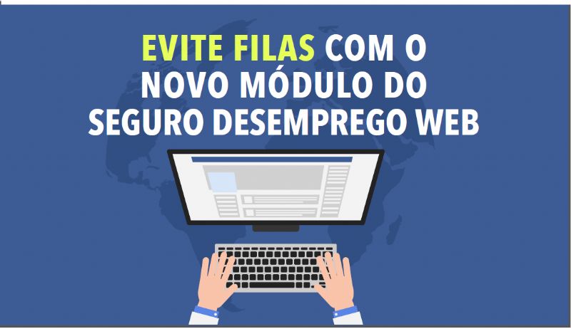 Seguro-desemprego pode ser solicitado pela internet