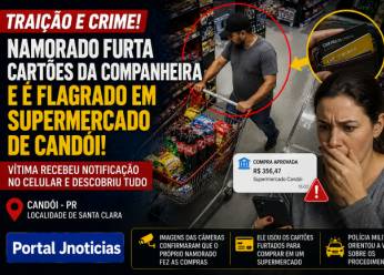 MULHER DESCOBRE GOLPE DO NAMORADO APÓS NOTIFICAÇÃO DE COMPRA EM CANDÓI