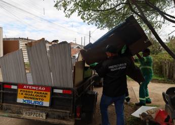 Operação Cata-Treco chega à terceira edição com recolhimento de mais de 25 toneladas de resíduos em Guarapuava