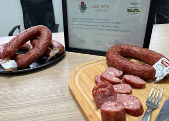 Linguiça pura é o primeiro produto com o Selo Arte, em Prudentópolis