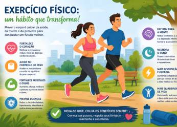 Exercício físico: qualidade de vida começa pelo movimento