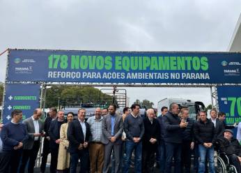 Artagão Júnior participa de entrega de R$ 70,8 milhões em equipamentos para fortalecer ações ambientais no Paraná