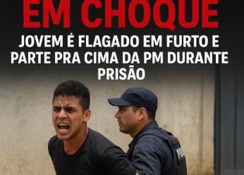 Vila Bela em Choque: Jovem é Flagado em Furto e Parte pra Cima da PM Durante Prisão