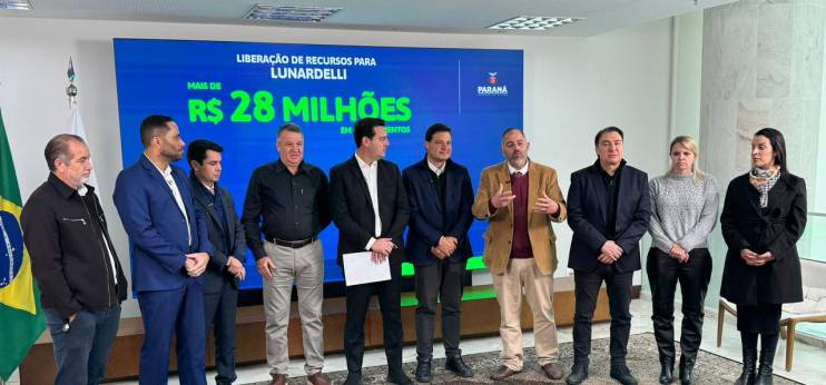Artagão Júnior participa de anúncios de investimentos para Lunardelli e Marilândia do Sul