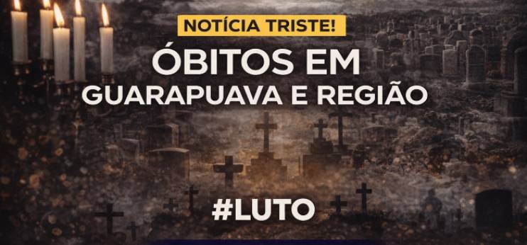 Falecimentos em Guarapuava: confira os sepultamentos desta terça-feira(16/06/2026)
