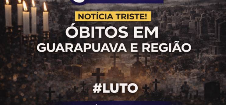 Nota de Falecimento: Óbitos registrados neste sábado(25/04/2026)