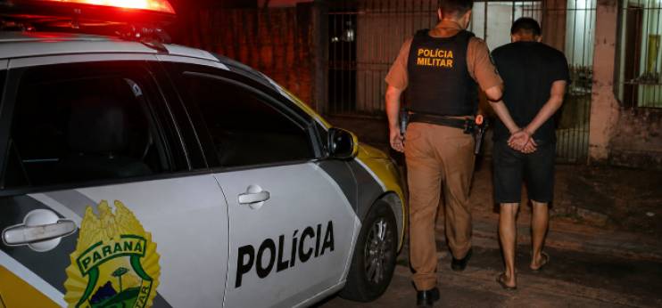 Jovem é preso após ameaçar a própria mãe e causar danos em residência no distrito de Palmeirinha