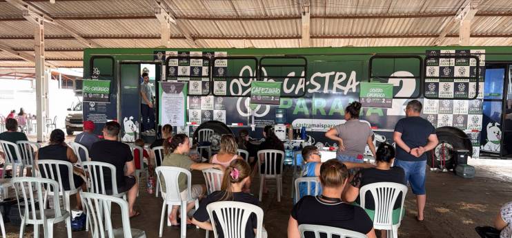Castra+Paraná2 chega em Guarapuava com castrações gratuitas