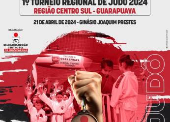Guarapuava sedia Torneio Regional de Judô neste domingo (21)