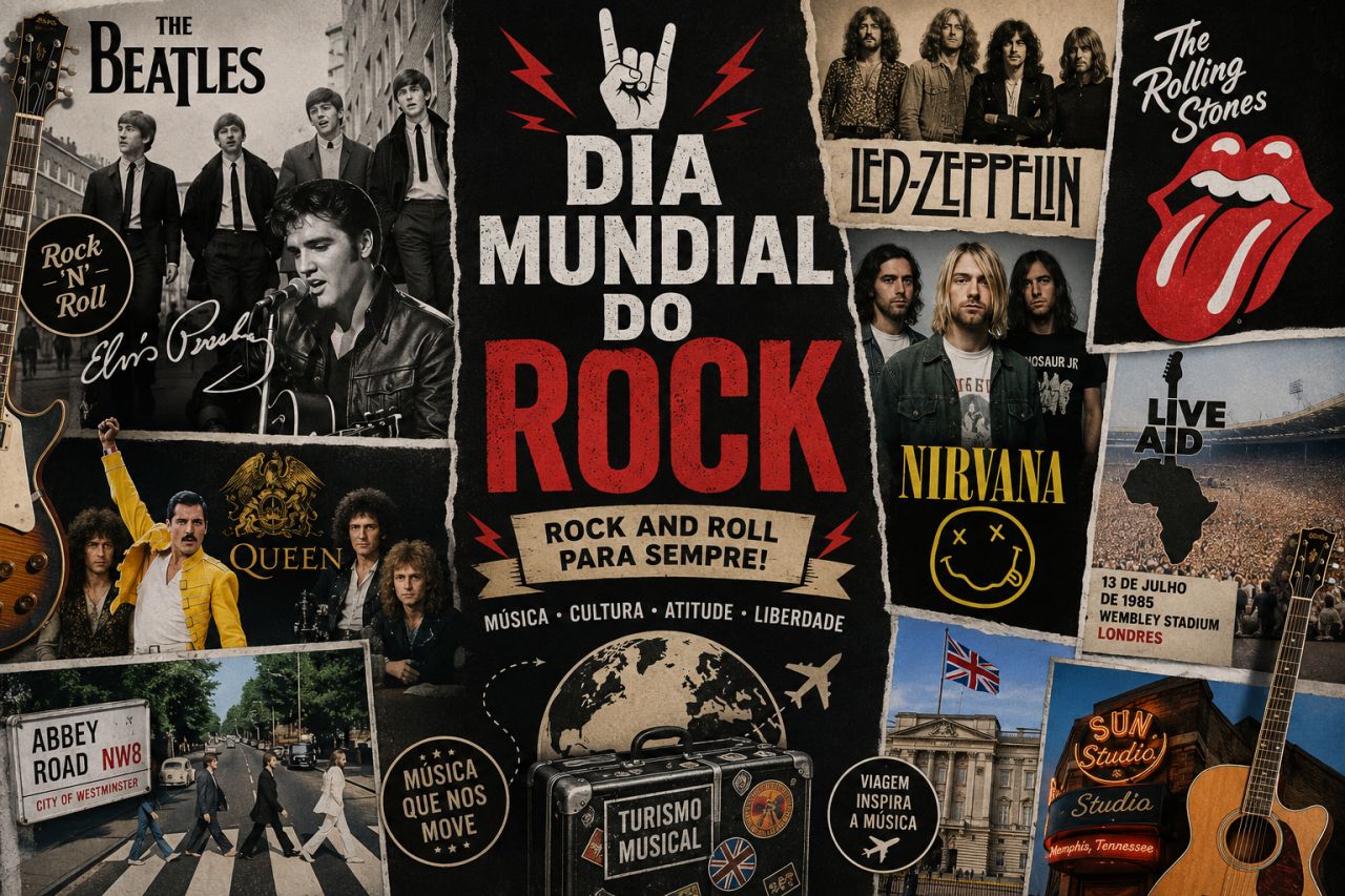 Dia Mundial do Rock: 10 destinos para conhecer a história do gênero pelo mundo