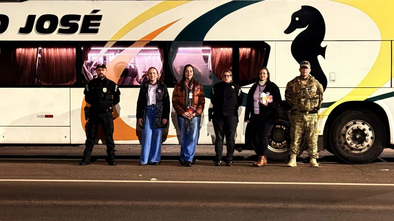 Secretaria da Mulher participa de operação de prevenção ao assédio no transporte rodoviário