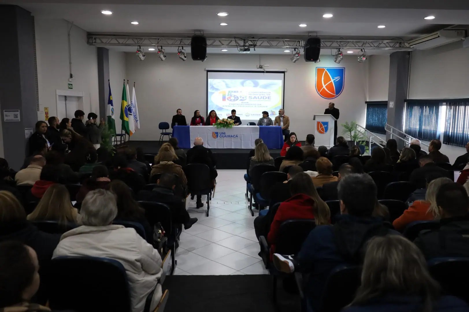 15ª Conferência Municipal de Saúde reúne comunidade e profissionais para planejar o futuro da saúde em Guarapuava