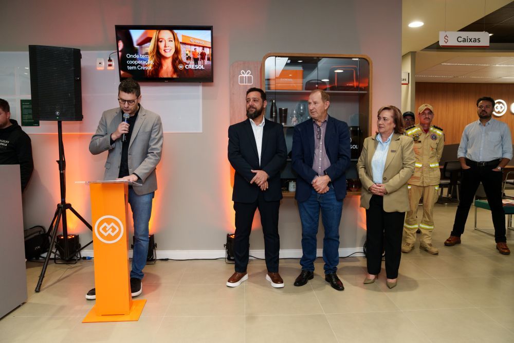 Cresol reinaugura Agência Guarapuava Centro com espaço moderno e focado na experiência do cooperado 