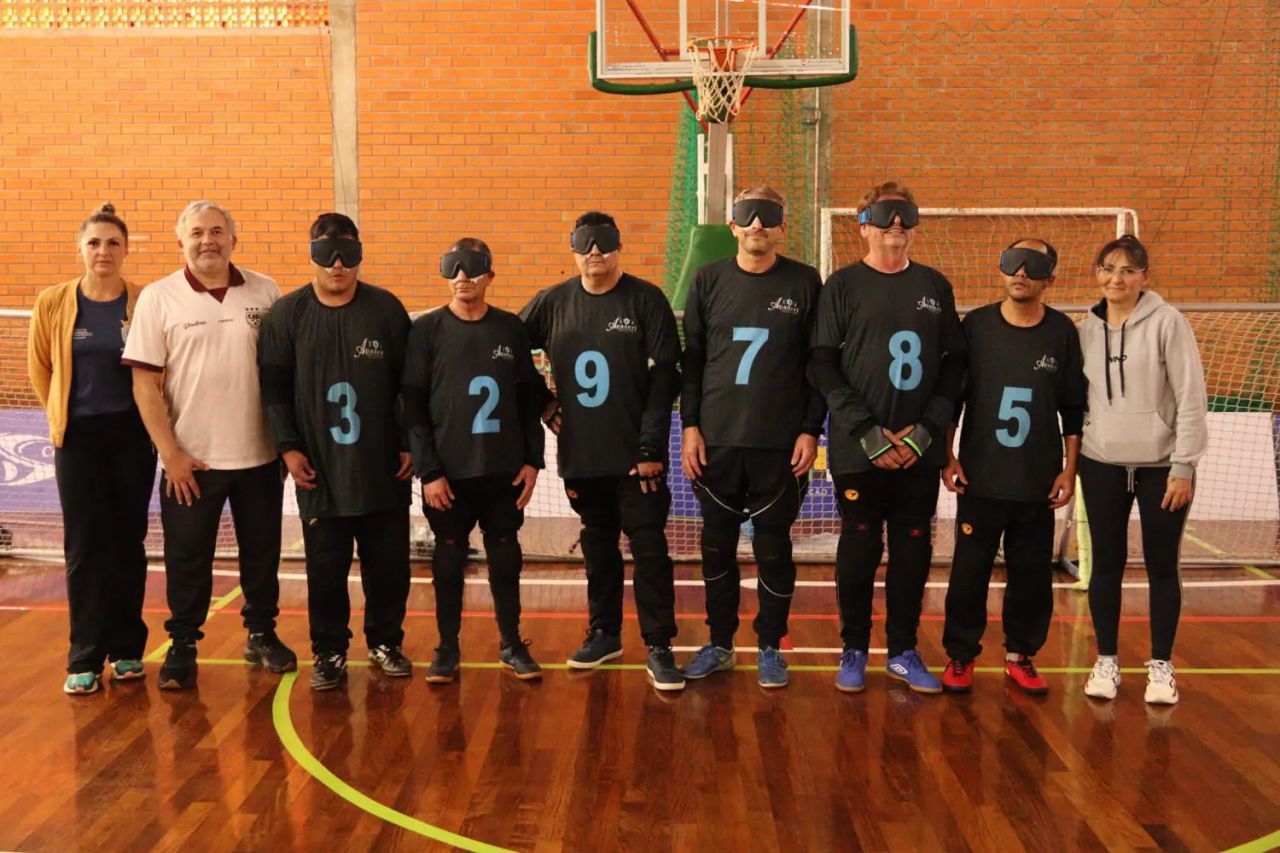 Equipe de Goalball da Apadevi leva o nome de Guarapuava ao Regional Sul