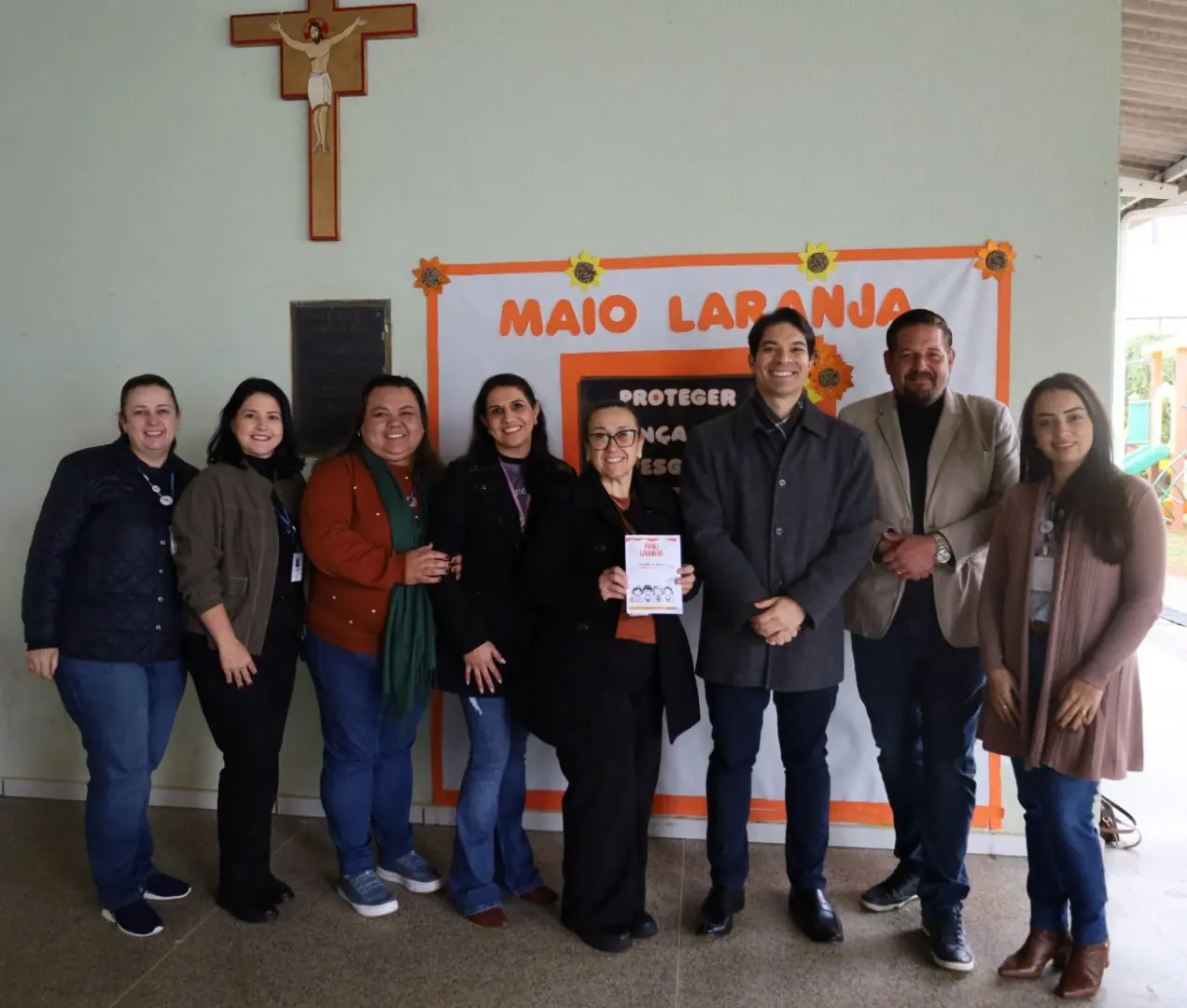 Maio Laranja: Campanha contra abuso infantil chega à Escola Domingo Sávio com palestra educativa