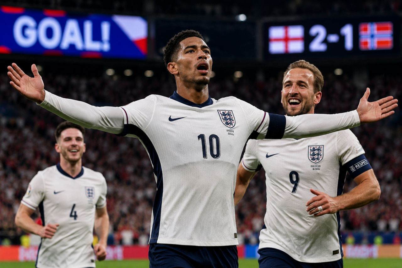 Inglaterra vence a Noruega na prorrogação e garante vaga na semifinal da Copa do Mundo de 2026