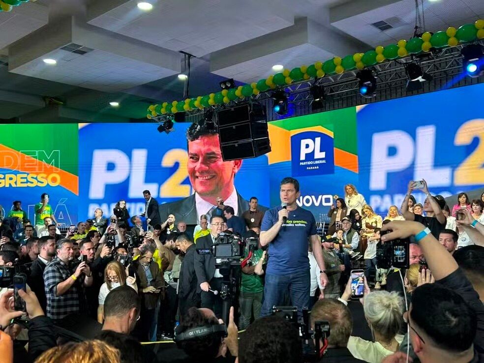 Sergio Moro é oficializado candidato ao Governo do Paraná pelo PL