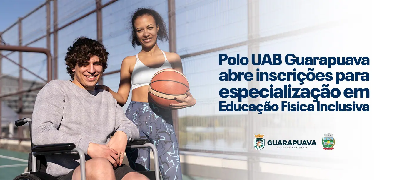 Polo UAB Guarapuava abre inscrições para especialização em Educação Física Inclusiva