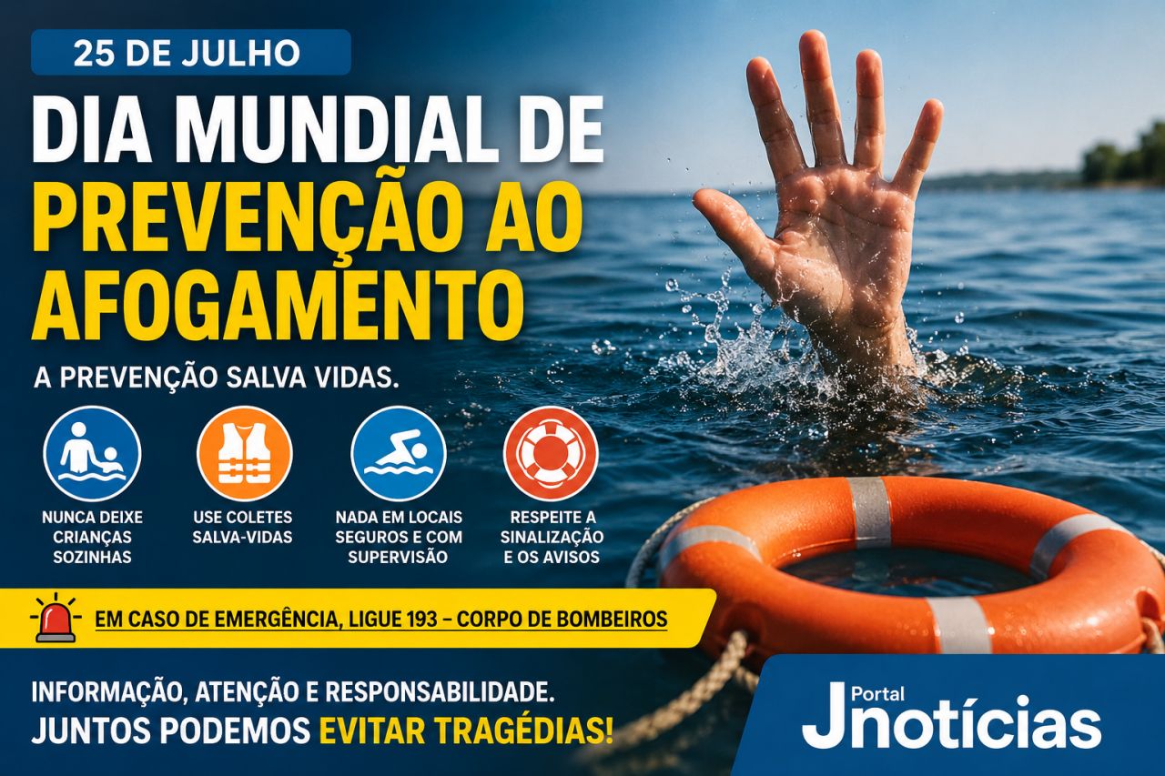 Dia Mundial de Prevenção ao Afogamento alerta para tragédia silenciosa que mata milhares de pessoas todos os anos
