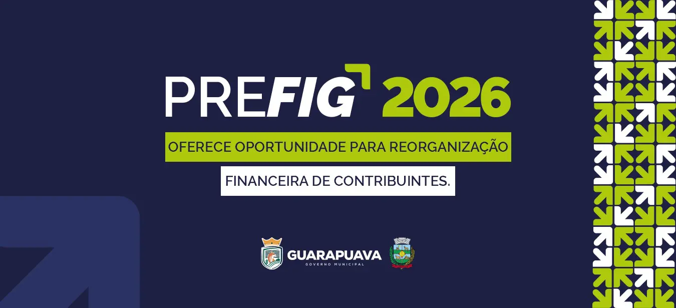 PREFIG-2026 oferece oportunidade para reorganização financeira de contribuintes