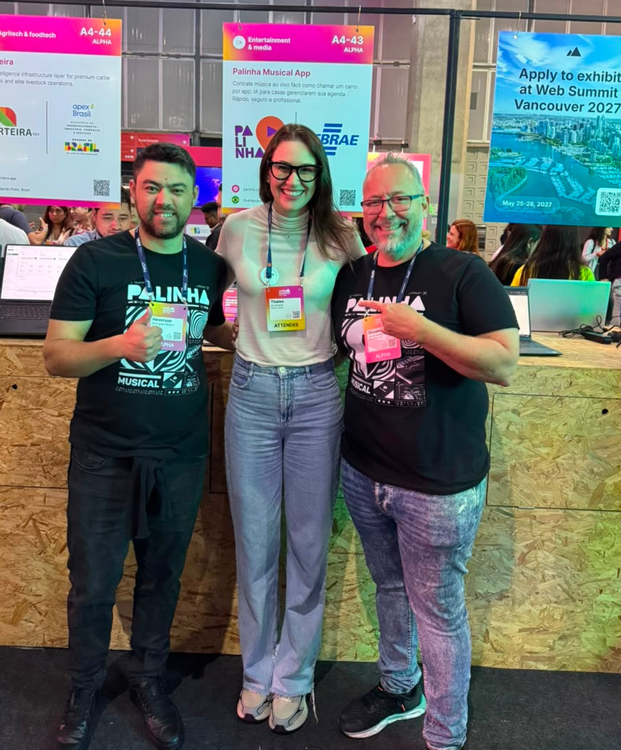 Sebrae/PR leva 18 startups do Centro do Estado para Web Summit Rio