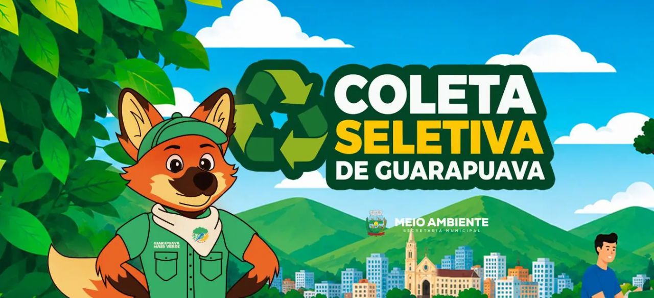 Coleta seletiva está de volta em Guarapuava a partir de 10 de agosto