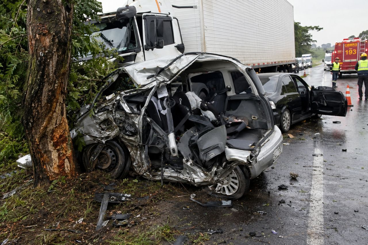 Acidente Fatal na BR-116 em Novo Hamburgo (RS)